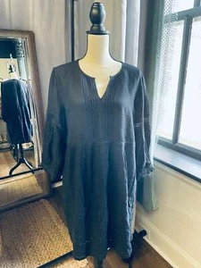 Tommy Bahama St. Lucia Split Neck Dress (L) - Picture 1 of 4