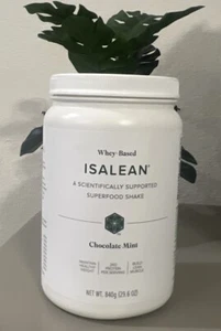 Isagenix Isalean Shake Chocolate Mint 29.6 Oz fast shipping - Picture 1 of 3