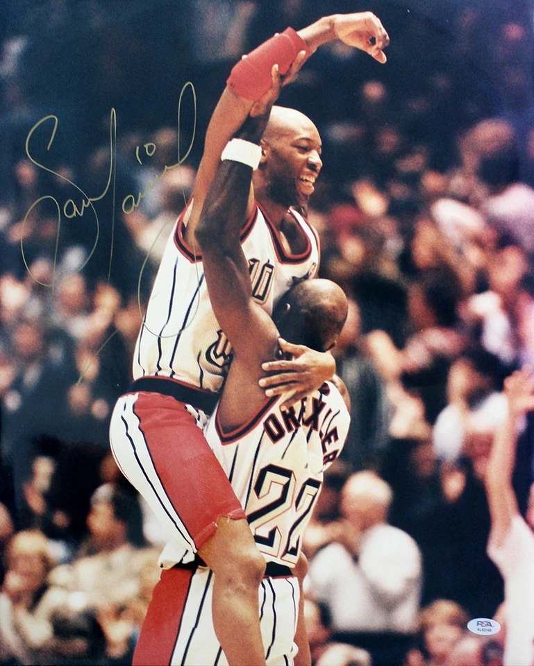 Sam Cassell Signed Autographed Houston Rockets 16x20 Photo PSA - Image 1 of 1