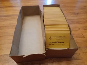 large lot Mason partial box st john day Envelopes Ephemera 50s, RARE - Picture 1 of 7