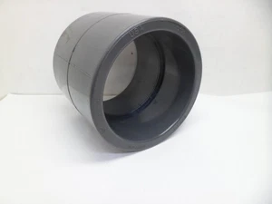 NIBCO 4" SCH.-80 COUPLING GRAY PVCI-1 NOS Free shipping in USA - Picture 1 of 6