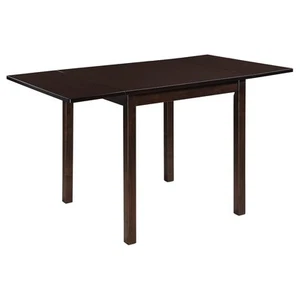 - Kelso - Asian Hardwood and MDF - Rectangular Dining Table with Extension Le... - Picture 1 of 9