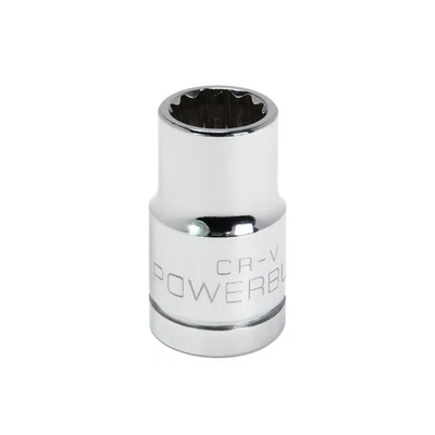 Powerbuilt 1/2 Inch Drive x 13 MM 12 Point Shallow Socket - 642032 - Image 1 of 4