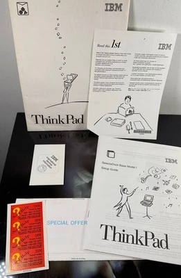 Vintage 1990'S IBM ThinkPad SELECTA DOCK  User's Guide, Manual - Image 1 of 4