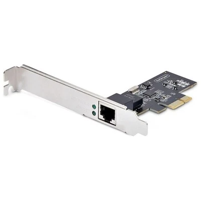 StarTech.com Scheda di Rete PCIe a 1 porta da 2,5 Gbps, scheda NIC, Intel® I2 - Immagine 1 di 4