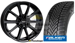 Winterräder Skoda Kodiaq NS 17" Zoll Falken HS-02 Winterreifen Räder NEU ABE - Bild 1 von 3