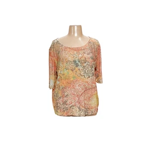 Coldwater Creek Damen Bluse gelb geblümt - Bild 1 von 4