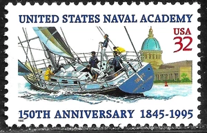 HICK GIRL- MNH. U.S. STAMPS   SC#3001   1995   NAVAL ACADEMY     M54 - Picture 1 of 1