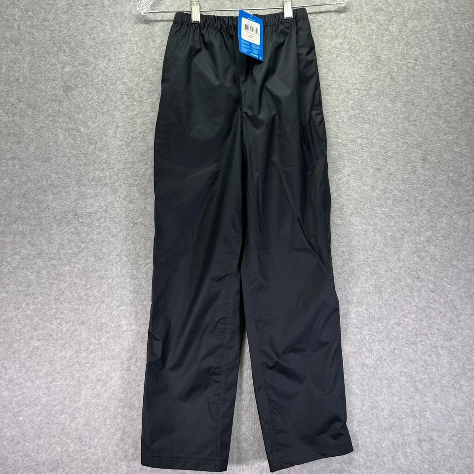 Pantalones Columbia Trail Adventure Juveniles Medianos Negros Impermeables Aire Libre Senderismo Foto 1 de 4