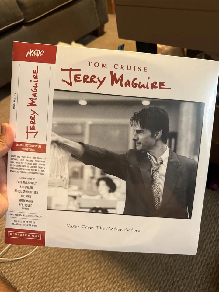 Jerry Maguire color clear green vinyl movie soundtrack 2XLP record Mondo sealed - Image 1 of 1