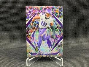 2024 Panini Phoenix Justin Jefferson Laser Holo #91 Vikings - Bild 1 von 2