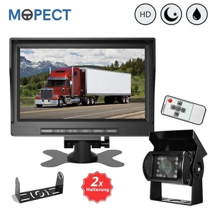 ESSGOO IP67 Einparkkameras Rückfahrkamera Mit Farbig Monitor 7 Zoll LKW Auto Bus - Bild 1 von 12