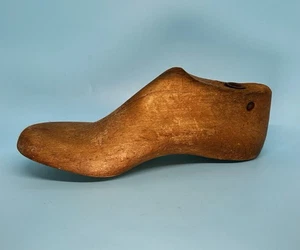 Vintage oder antike Schuster Schuhform aus Holz - Größe 6B - Bild 1 von 11