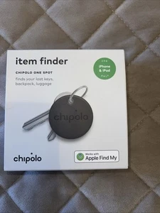 Chipolo ONE Item Finder Bluetooth Tracker for Keys - Black iPhone & iPad - Photo 1 sur 2