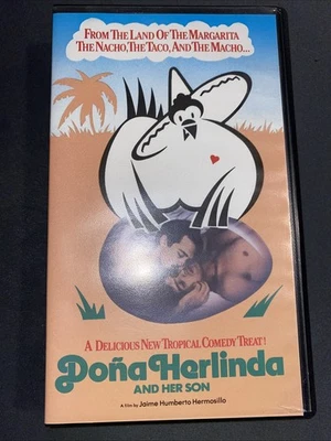 1985 DONA HERLINDA AND HER SON US Release VHS, Cinevista Video Clamshell - Image 1 of 3