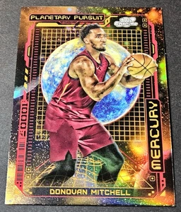 2024 Topps Cosmic Chrome Planetary Pursuit Mercury Donovan Mitchell Case Hit PPM - Bild 1 von 2