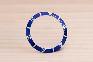 Rolex Submariner Luminova Blue Insert for 16803 - 16808 - 16613/8 FCD27561 - Picture 1 of 2