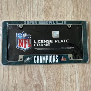 New Philadelphia Eagles Super Bowl LIX Champions A/O Design License Plate Frame - Picture 1 of 7
