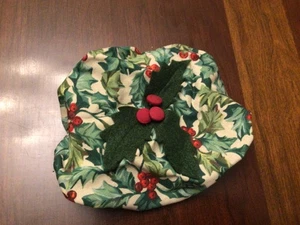 Longaberger 5” Holly LID COVER ONLY NON SMOKING HOME - Picture 1 of 2