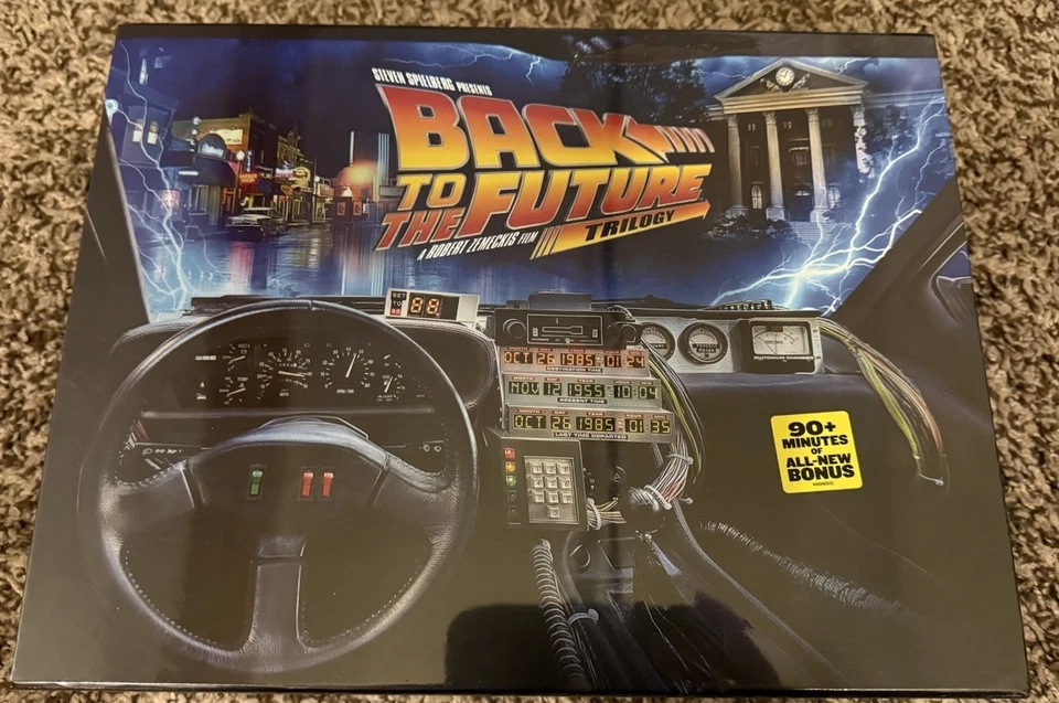 Back to the Future 40th Anniversary Steelbook Box Set 4K Blu Ray Collector's - Image 1 of 2
