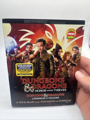 Dungeons & Dragons: Honor Among Thieves (4K Ultra HD, 2023, Canadian) Brand New - Image 1 of 2