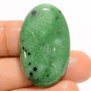 Natural Ruby Zoisite  pendant  Supply Oval Cabochon 50.50 Cts 33X20X6 mm - Picture 1 of 5