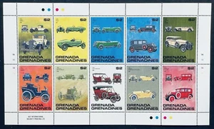 GRENADA GREN CLASSIC CARS STAMPS 1988 MNH SUBMARINE SPEEDSTER CAR AUTOMOBILE - Picture 1 of 1