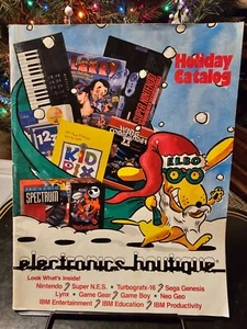 1991 Holiday Electronics Boutique Videospiel Katalog SNES NES Genesis - Bild 1 von 7