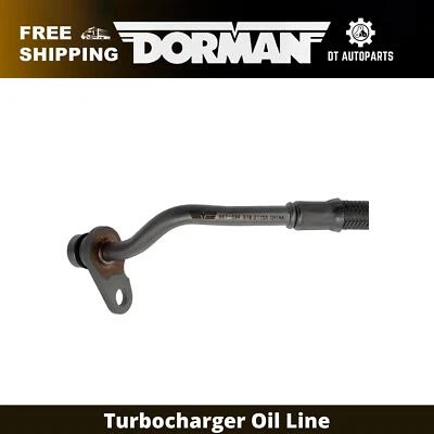 Suministro de línea de aceite turbocompresor Dorman V8 4,4 L BMW Alpina B7 2017-2021 (derecha) Foto 1 de 4