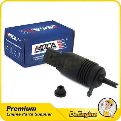 Windshield Washer Pump Fit Cadillac Chevrolet Chrysler Dodge GMC Jeep Ram - Image 1 of 4