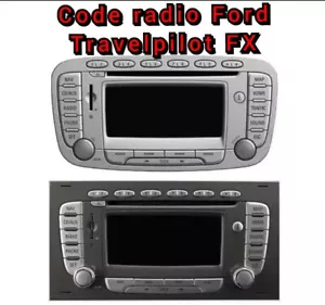 FORD RADIO CODE SERVICE TRAVEL PILOT FX MONDEO SMAX NAV STEREO BLAUPUNKT - Foto 1 di 3