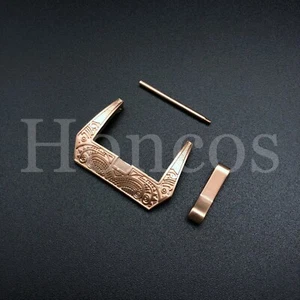 18-26MM Engraved Screw in Buckle Watch Band Strap Brushed Clasp Fits For Panerai - Picture 1 of 22