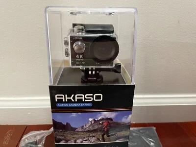 AKASO EK7000 WiFi Sports Action Camera Ultra HD Waterproof DV Camcorder 12MP - Image 1 of 4