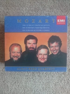Mozart, 10 Grossen Streichquartette, Alban Berg Quartett, EMI 5CD CMS 7638582 - Bild 1 von 3