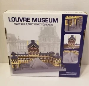Louvre Museum Bausteine Bausatz weltberühmt hochschwierig kleine Blöcke  - Bild 1 von 10