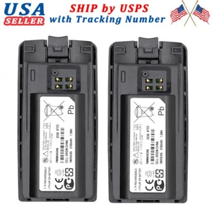 2x PMNN4434A Battery For Motorola RMM2050 RMU2040 RMU2080 RMU2080D Radios - Picture 1 of 6
