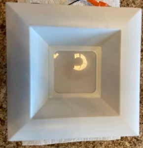 PROGRESS LIGHTING P8171-28-30K, 6" SQUARE RETROFIT HI HAT TRIM QTY. 1 - Picture 1 of 6