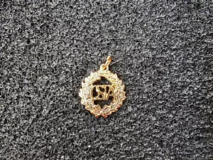 (A15-09) Österreich Sportabzeichen ÖSTA Gold Miniaturorden 16mm Miniatur Öse - Bild 1 von 1