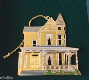 VICTORIA HOUSE OR014 CHARLOTTE NC  Shelia's 3D HISTORICAL ORNAMENT IST ED - Picture 1 of 4