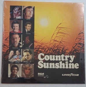 Goodyear Country Sunshine LP Vinyl Record Album RCA Willie Nelson NOS Sealed - Foto 1 di 9
