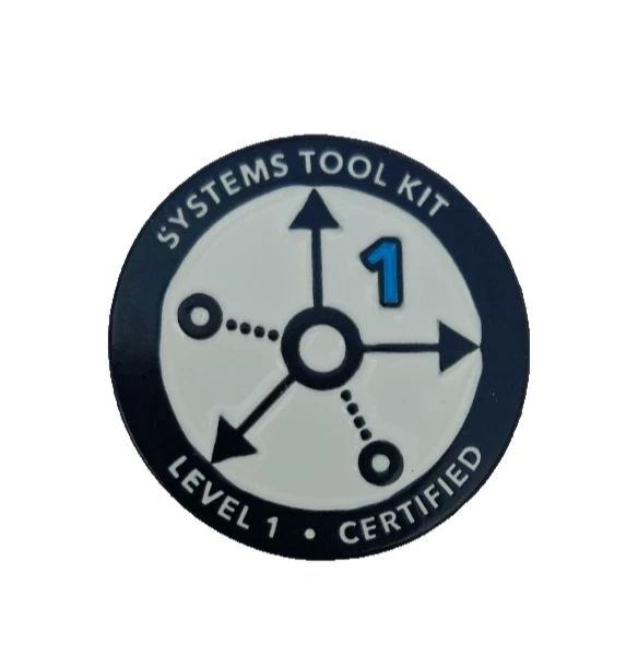 SYSTEMS TOOL KIT STK LEVEL 1 CERTIFIED PIN BADGE - Image 1 of 1