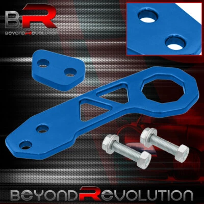 Kit de remolque remolque remolque gancho de remolque azul aluminio trasero de repuesto universal de 3,5" Foto 1 de 2