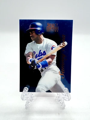 1996 Select Certified Edition Sammy Sosa Blue #59 - Image 1 of 2