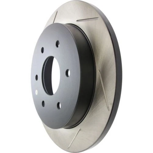 Rotores de freno de disco ranurados deportivos Stoptech 126.42081SR para Nissan TITAN 2004-2015 Foto 1 de 3