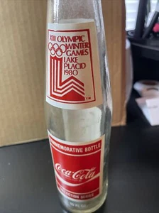 Coca-Cola Commemorative Bottle Lake Placid 1980 Olympics Women's Speed Skating - Picture 1 of 3