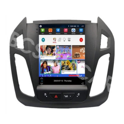 BCSMMCAR Fit For Ford Transit Connect 2014-2018 Android 13 For Carplay Car Stereo Radio