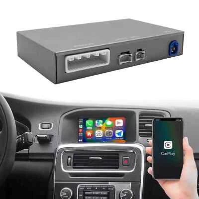 Wireless CarPlay & Android Auto Decoder Box For Volvo XC60 V60 V40 S60 S80 - Image 1 of 4