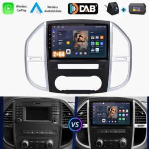 DAB+ Für Mercedes Benz Vito W447 2014-2020 64G Android Autoradio CarPlay GPS Nav - Bild 1 von 11