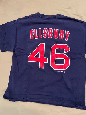 Majestic Boston Red Sox #46 Jacoby Ellsbury графический футболка мужская темно-синий XL - Изображение 1 из 2