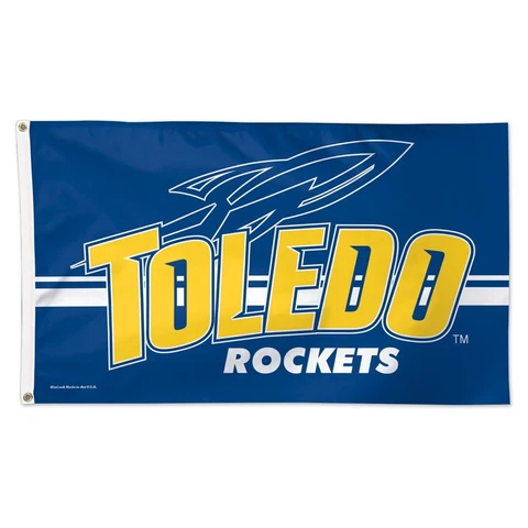TOLEDO ROCKETS 3'X5' DELUXE FLAG BRAND NEW WINCRAFT 👀 Cover